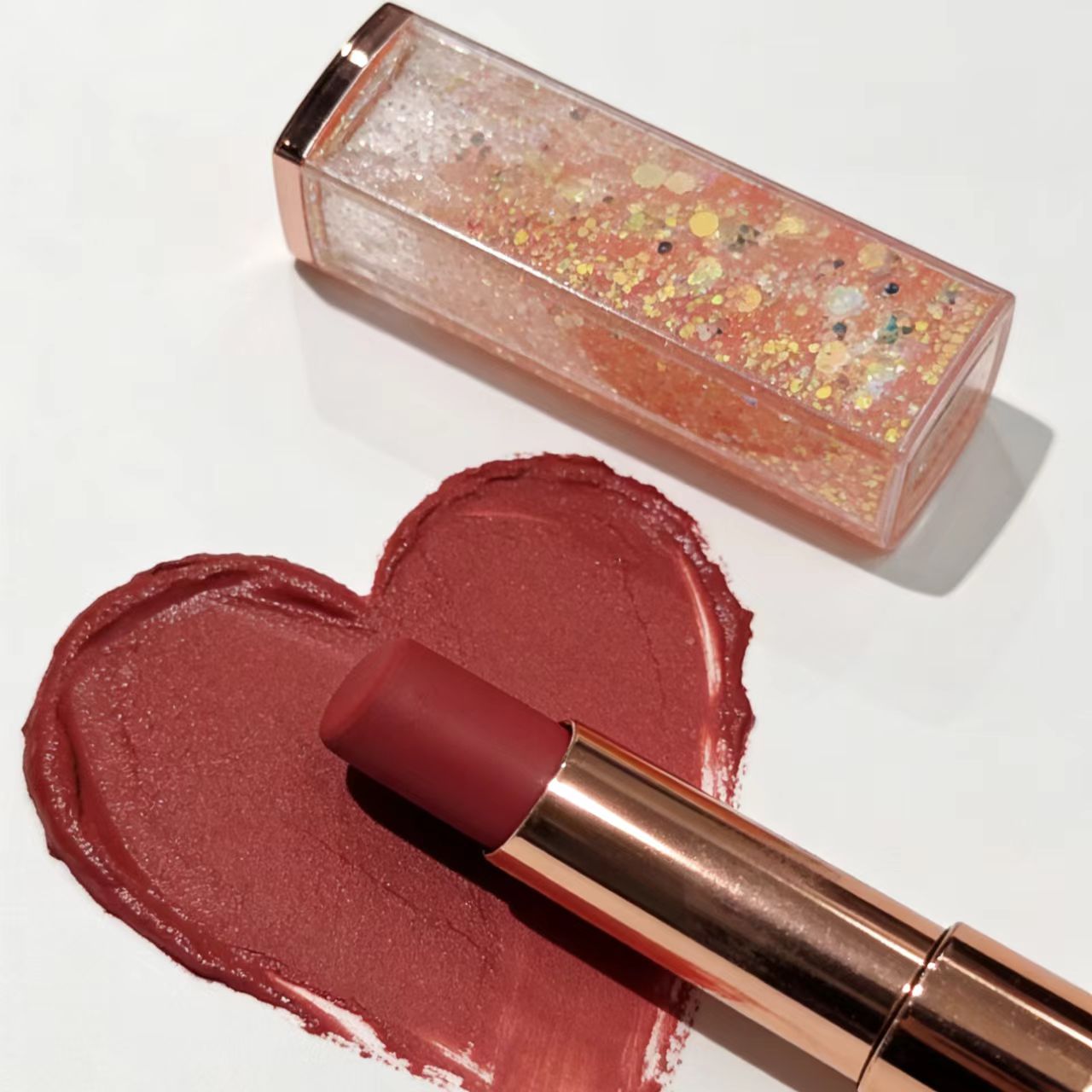 Glimmer Heart Lipstick