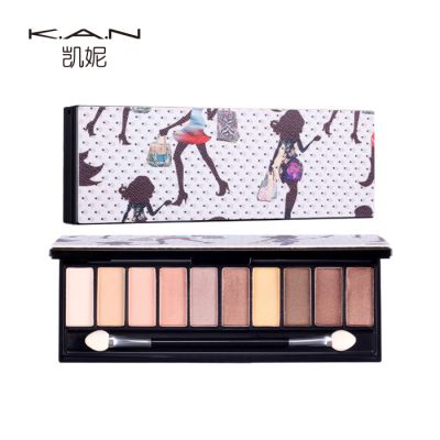 make up kit for ladies 10 colors eye and lips 