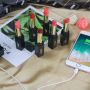  Hight Moisten lipstick  Long-lasting Waterproof lipstick with Charging Function Noble black 