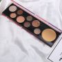 cosmetics color pattle for 8eyeshadow&1 hightlight