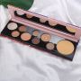cosmetics color pattle for 8eyeshadow&1 hightlight