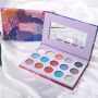 15color round eyeshadow with magnetic disk