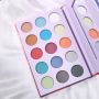15color round eyeshadow with magnetic disk