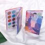 15color round eyeshadow with magnetic disk