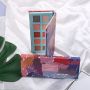 10 color shinny eyeshadow for cardboard gift box