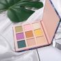 9 color eyeshadow for cardboard gift box  