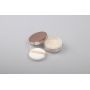 Loose Powder Pot With Rose Cosmetic
