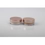 Loose Powder Pot With Rose Cosmetic