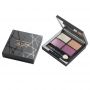 4 Colors Natural Shimmer Eye Shadow Palette black case 