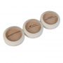 pressed powder with puff 