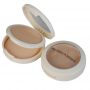 pressed powder with puff 