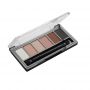 6 Colors Natural Eye Shadow Palette black case 