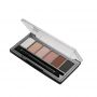 6 Colors Natural Eye Shadow Palette black case 