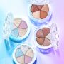 5 Colors Diamond Case Eye shadow Palette 