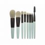 8pcs Natural Hair  Makeup Brushes 