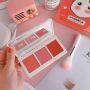New 3 In 1 Matte Blush Palette 